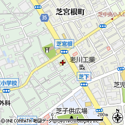 埼玉県川口市芝3956-1周辺の地図