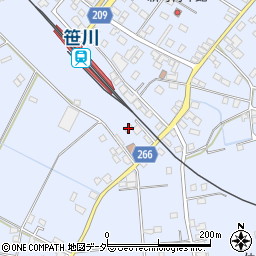 千葉県香取郡東庄町笹川い744-1周辺の地図