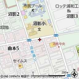 茶話本舗デイサービスゆずの木武蔵浦和周辺の地図
