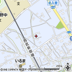 埼玉県狭山市北入曽998-15周辺の地図