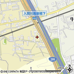 埼玉県入間市仏子1295周辺の地図