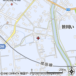 千葉県香取郡東庄町笹川い1643-4周辺の地図