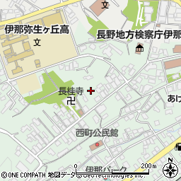 長野県伊那市西町5575周辺の地図