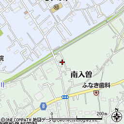 埼玉県狭山市南入曽223周辺の地図