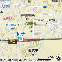 埼玉県入間市仏子942周辺の地図