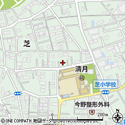埼玉県川口市芝5202周辺の地図