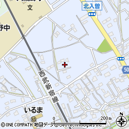 埼玉県狭山市北入曽998-14周辺の地図
