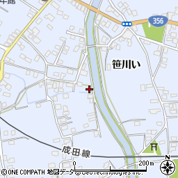 千葉県香取郡東庄町笹川い323周辺の地図