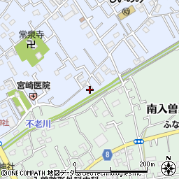 埼玉県狭山市北入曽258-8周辺の地図