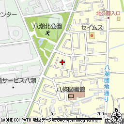 埼玉県八潮市八條2526周辺の地図