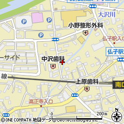 埼玉県入間市仏子829周辺の地図