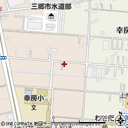 埼玉県三郷市茂田井154周辺の地図