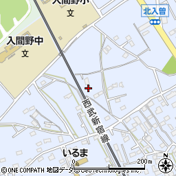 埼玉県狭山市北入曽1006周辺の地図
