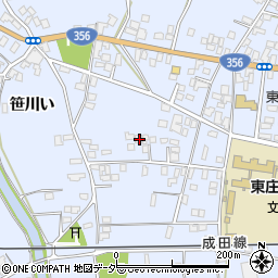 千葉県香取郡東庄町笹川い4637-1周辺の地図