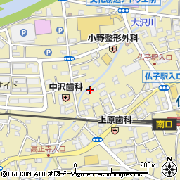 埼玉県入間市仏子897周辺の地図
