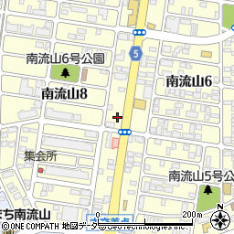 ファミリーマート南流山八丁目店周辺の地図