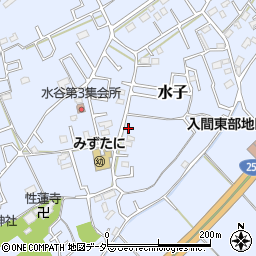 埼玉県富士見市水子4393周辺の地図