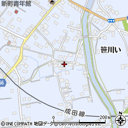 千葉県香取郡東庄町笹川い1644-1周辺の地図