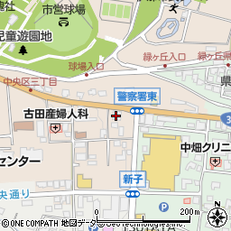 しんきん　竜東支店周辺の地図