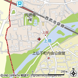 埼玉県入間市野田47周辺の地図