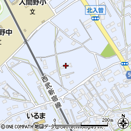 埼玉県狭山市北入曽998-3周辺の地図