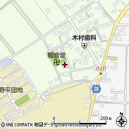 千葉県香取市下小川1440周辺の地図