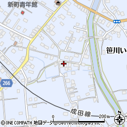 千葉県香取郡東庄町笹川い1643-1周辺の地図