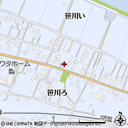 千葉県香取郡東庄町笹川い4718-9周辺の地図