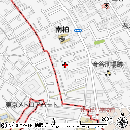 千葉県柏市今谷上町20-49周辺の地図