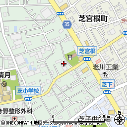 埼玉県川口市芝5388周辺の地図