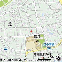 埼玉県川口市芝5203周辺の地図