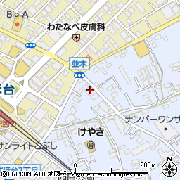 埼玉県富士見市水子4721周辺の地図