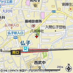 埼玉県入間市仏子938周辺の地図