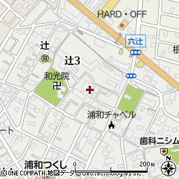 辻医院周辺の地図
