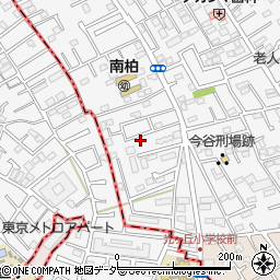 千葉県柏市今谷上町20-47周辺の地図
