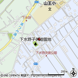 埼玉県狭山市水野156周辺の地図