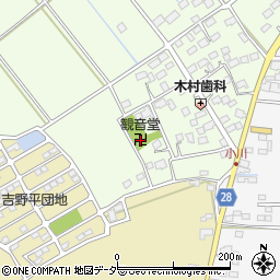 千葉県香取市下小川1441周辺の地図