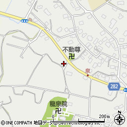 千葉県柏市泉267-2周辺の地図
