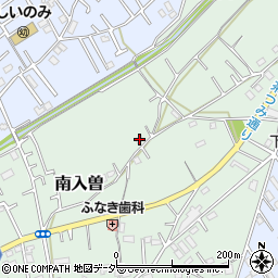 埼玉県狭山市南入曽232周辺の地図