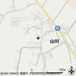 千葉県香取市山川150周辺の地図