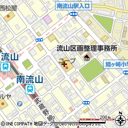 マツモトキヨシ南流山店周辺の地図