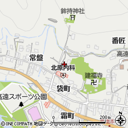 長野県伊那市高遠町西高遠宮本周辺の地図