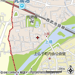 埼玉県入間市野田138周辺の地図