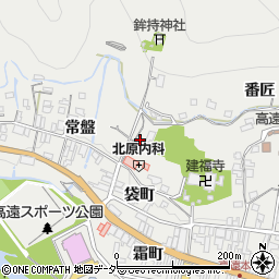 長野県伊那市高遠町西高遠（宮本）周辺の地図