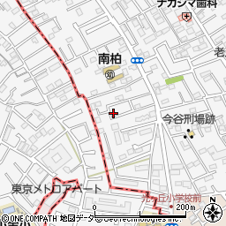 千葉県柏市今谷上町20-30周辺の地図