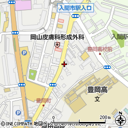 ニッポンレンタカー入間営業所周辺の地図