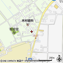 千葉県香取市下小川1458周辺の地図