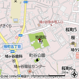 埼玉県川口市桜町周辺の地図