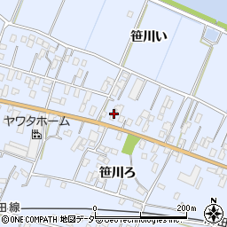 千葉県香取郡東庄町笹川い4718-11周辺の地図