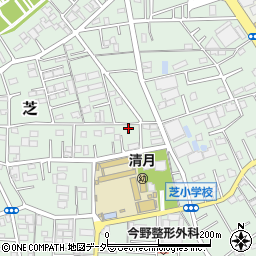 埼玉県川口市芝5205周辺の地図